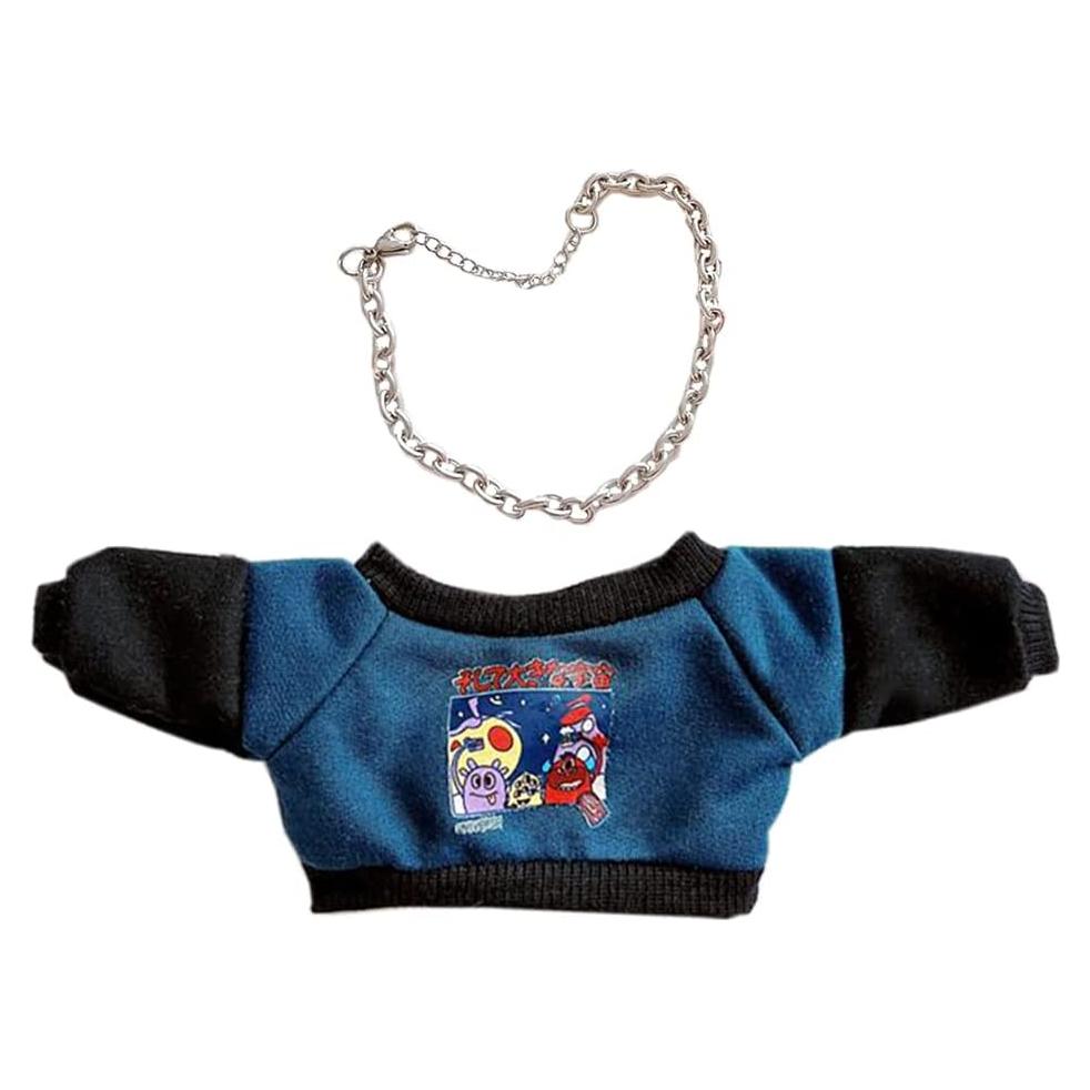 Sudadera de Peluche Niannyyhouse 20cm Azul Ropa Kpop