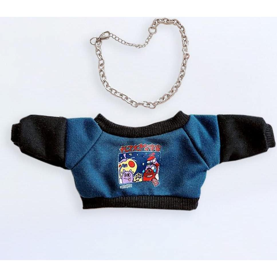 Sudadera de Peluche Niannyyhouse 20cm Azul Ropa Kpop