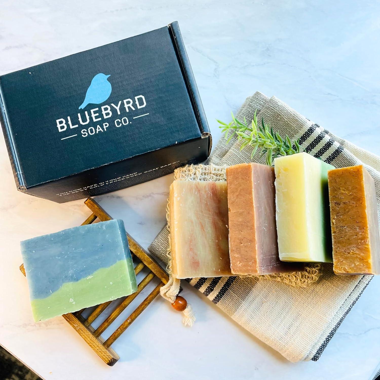 Juego de Jabones Artesanales Bluebyrd - 5 Piezas Frutales