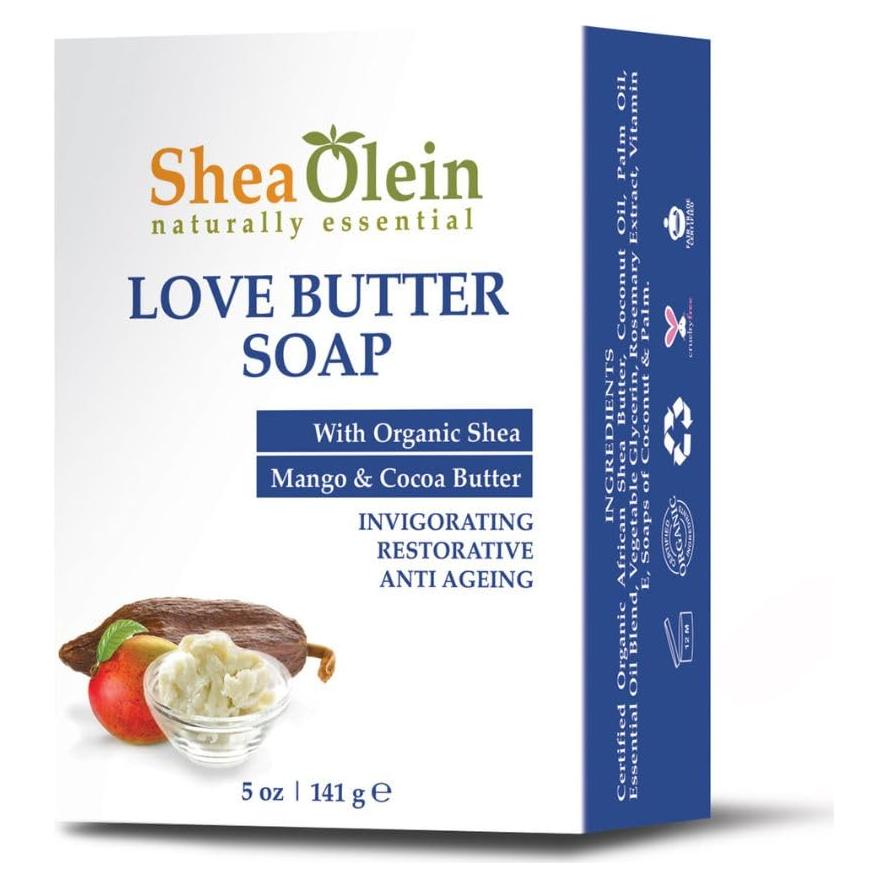 Jabón Orgánico Love Butter Shea Olein 142 g con Mantecas