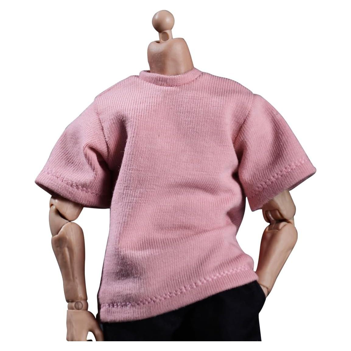 Ropa de Muñeca Meetoget Camiseta Deportiva Rosa 1/12