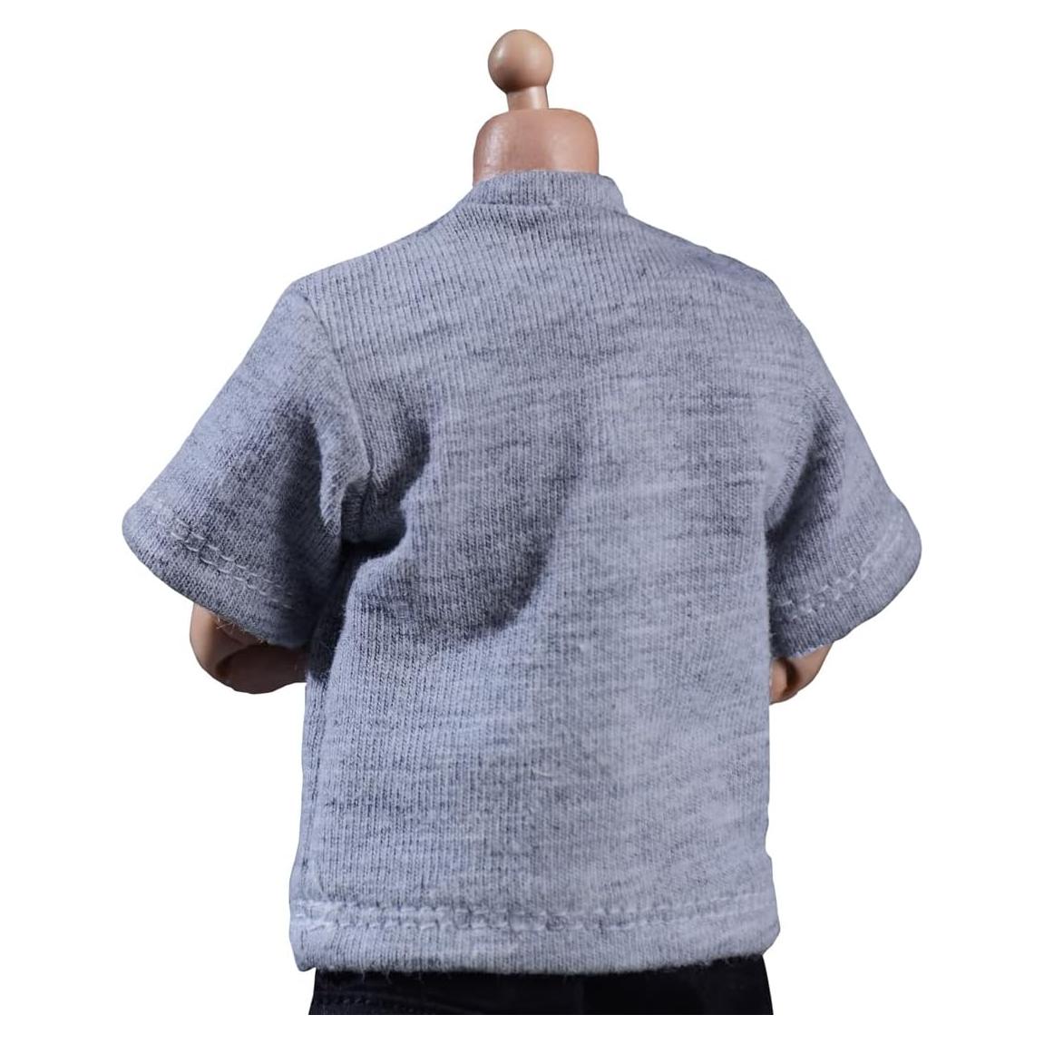 Ropa de Muñeca Meetoget Camiseta Deportiva Gris 1/12