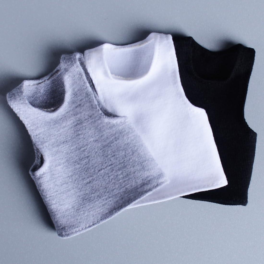 Camiseta Deportiva Muñeca Meetoget 1/12 Negra Casual