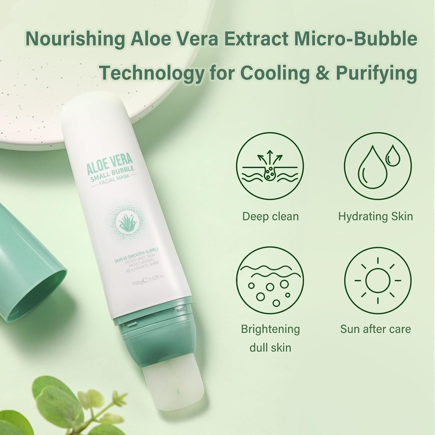 Mascarilla Facial de Gel de Aloe Vera SPRINGSKY 100g Hidratante