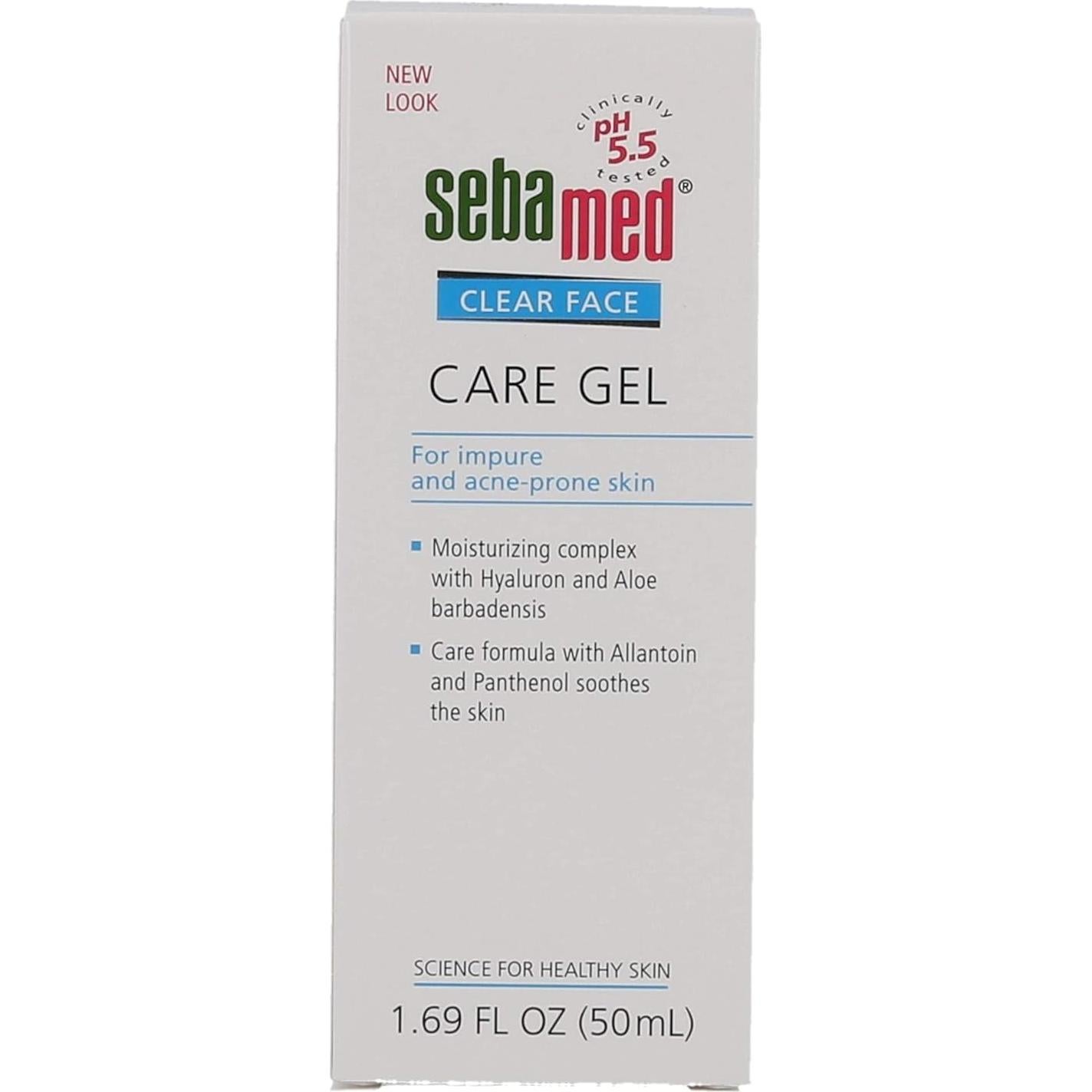 Gel Facial Sebamed 50mL con Aloe Vera y Ácido Hialurónico