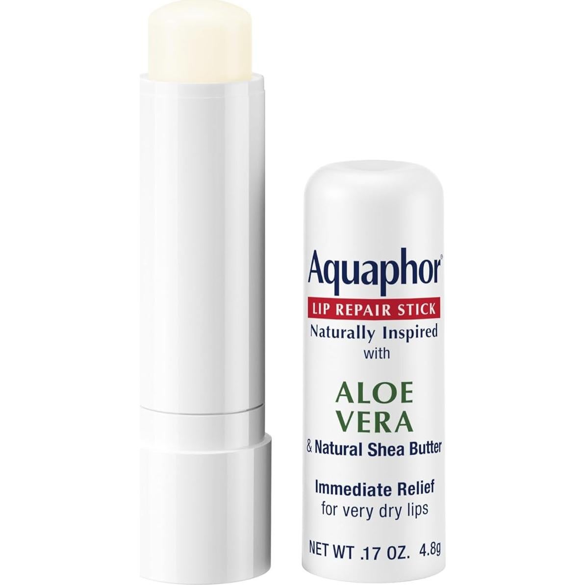 Bálsamo Labial Aquaphor Aloe Vera 4.83 g Hidratante Natural