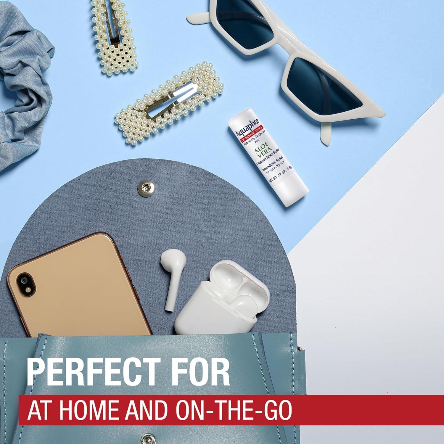 Bálsamo Labial Aquaphor Aloe Vera 4.83 g Hidratante Natural