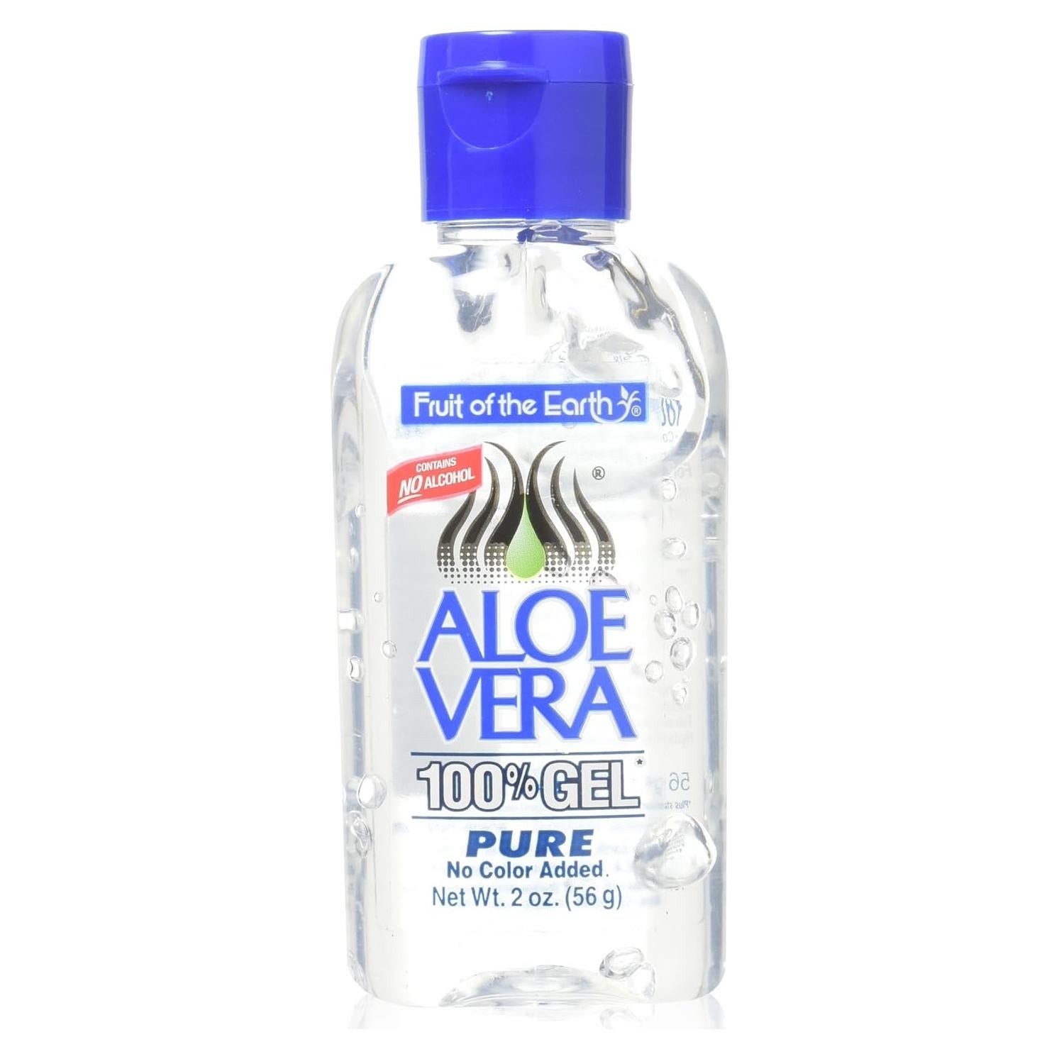 Gel de Aloe Vera Fruto de la Tierra 60ml - Paquete de 4