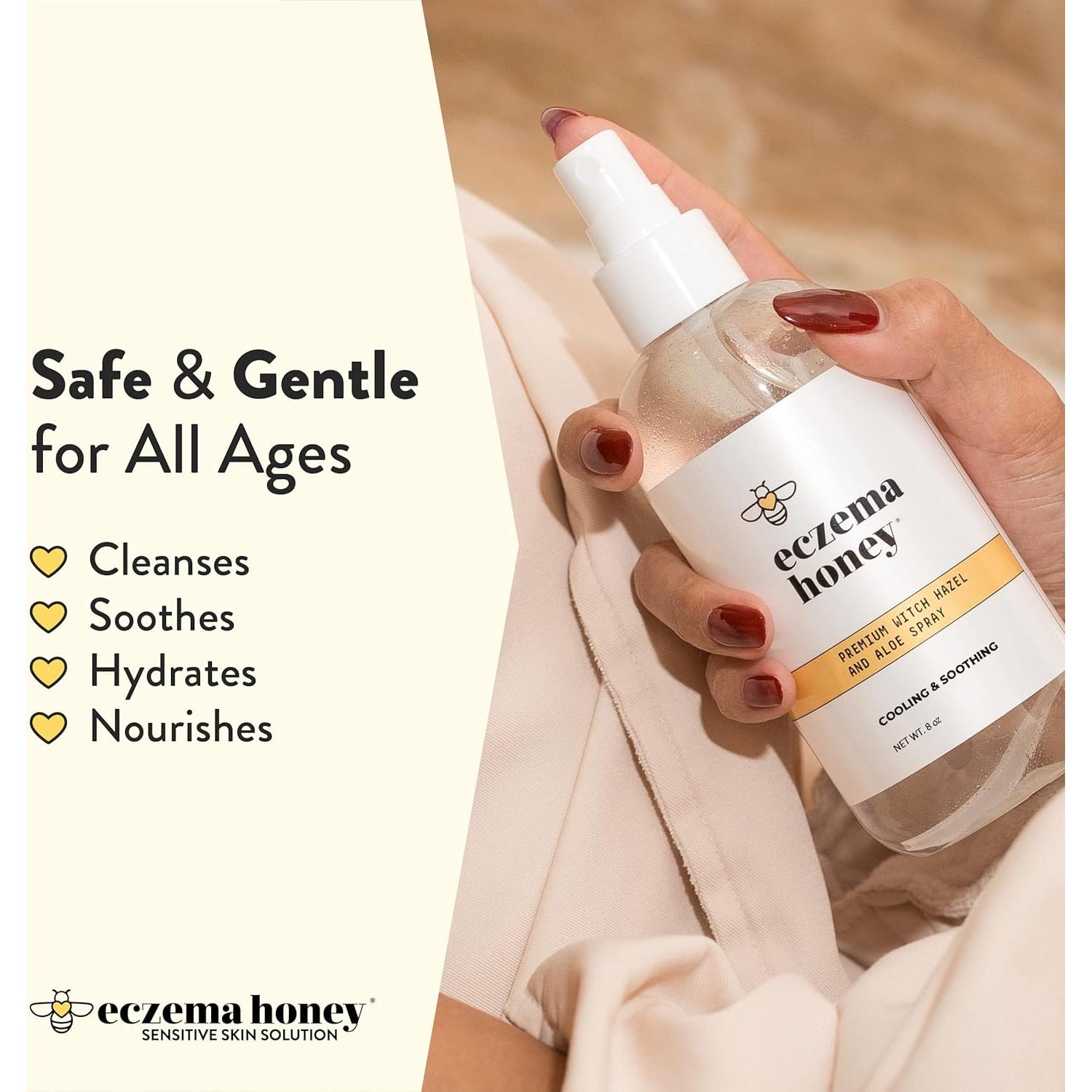 Spray Hidratante Facial Eczema Honey 255g - Hamamelis y Aloe