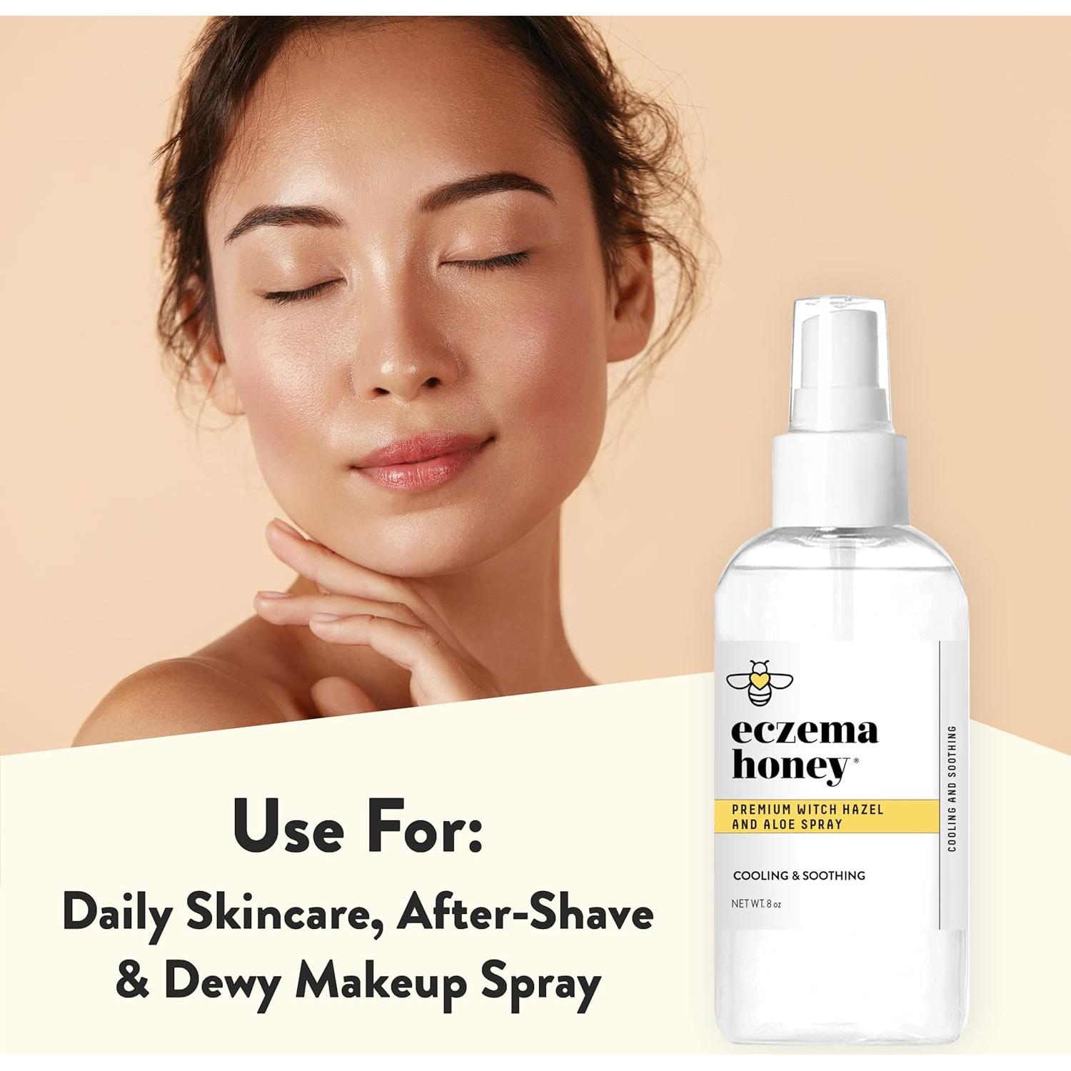 Spray Hidratante Facial Eczema Honey 255g - Hamamelis y Aloe