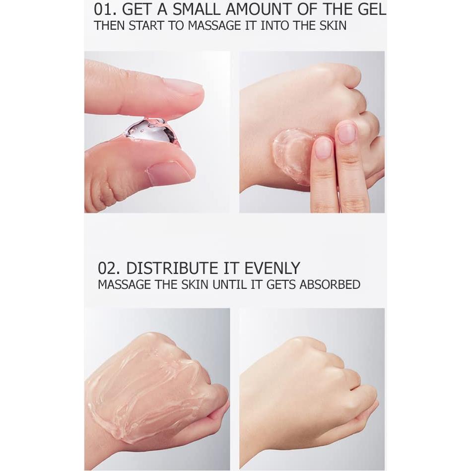 Gel Hidratante BIOAQUA Aloe Vera Rosa 300g - Cuidado de Piel