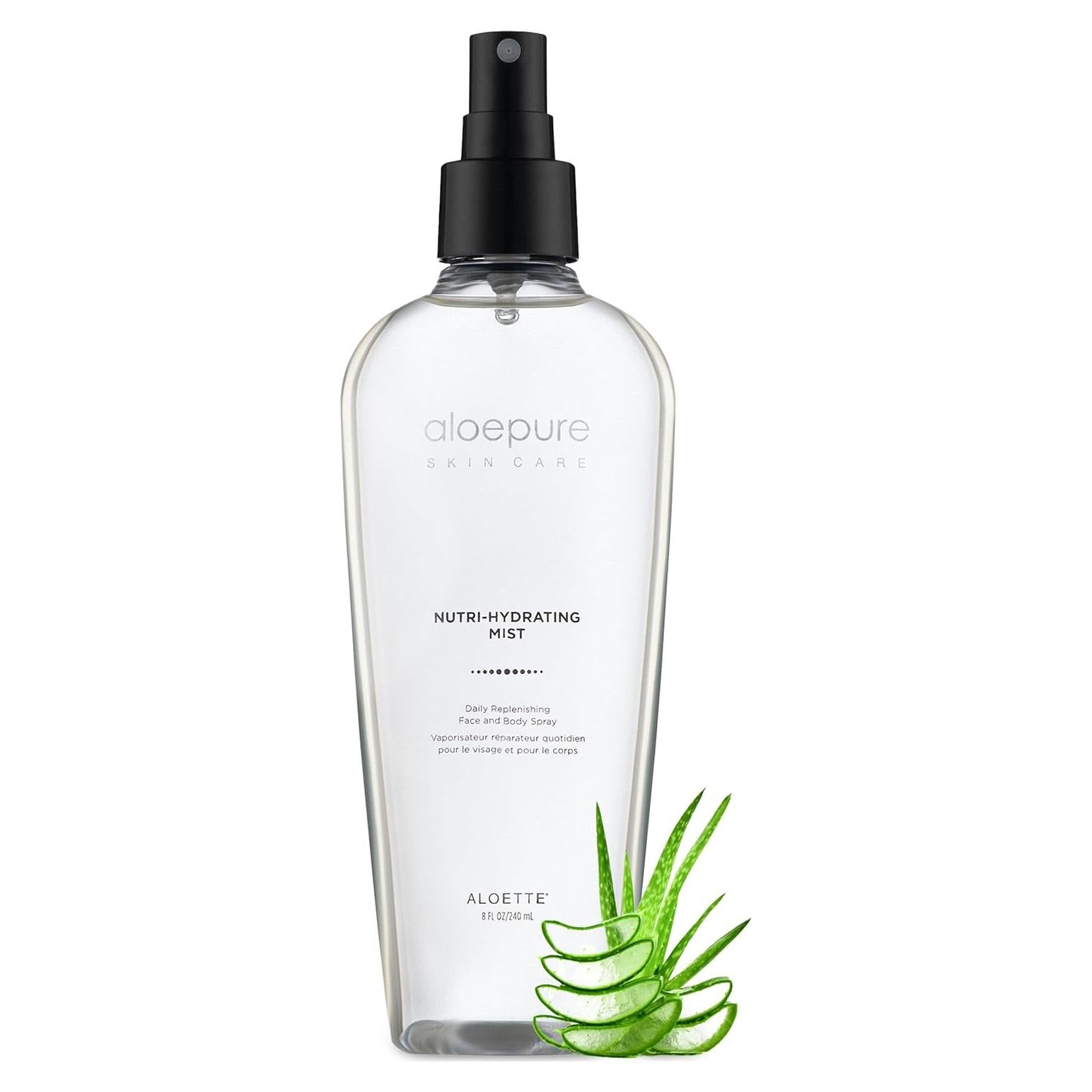 Spray Hidratante Facial y Corporal Aloette 226.8ml Aloe Vera