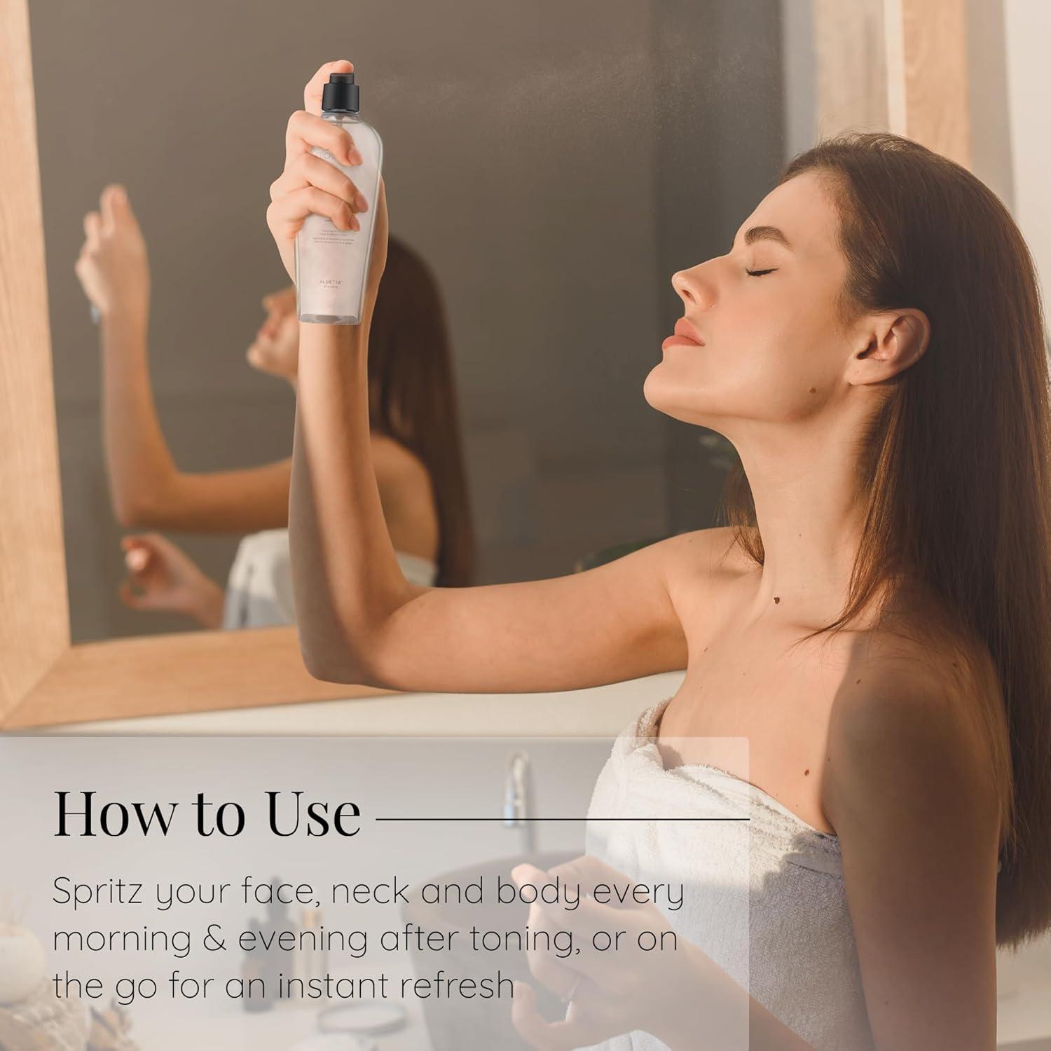 Spray Hidratante Facial y Corporal Aloette 226.8ml Aloe Vera