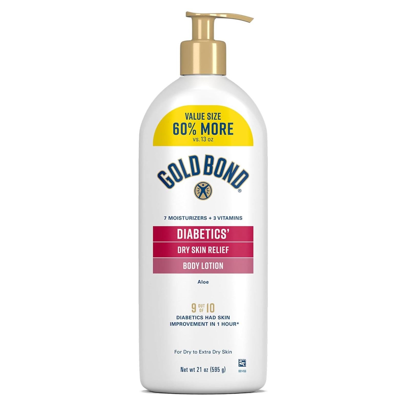 Loción Hidratante Gold Bond 595 g para Piel Seca Diabéticos