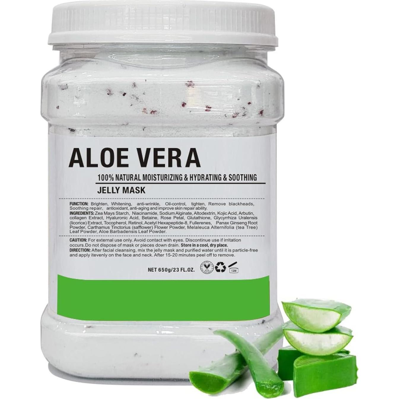 Mascarilla de Gel Hidratante Angeland Aloe Vera 680g Peel-Off