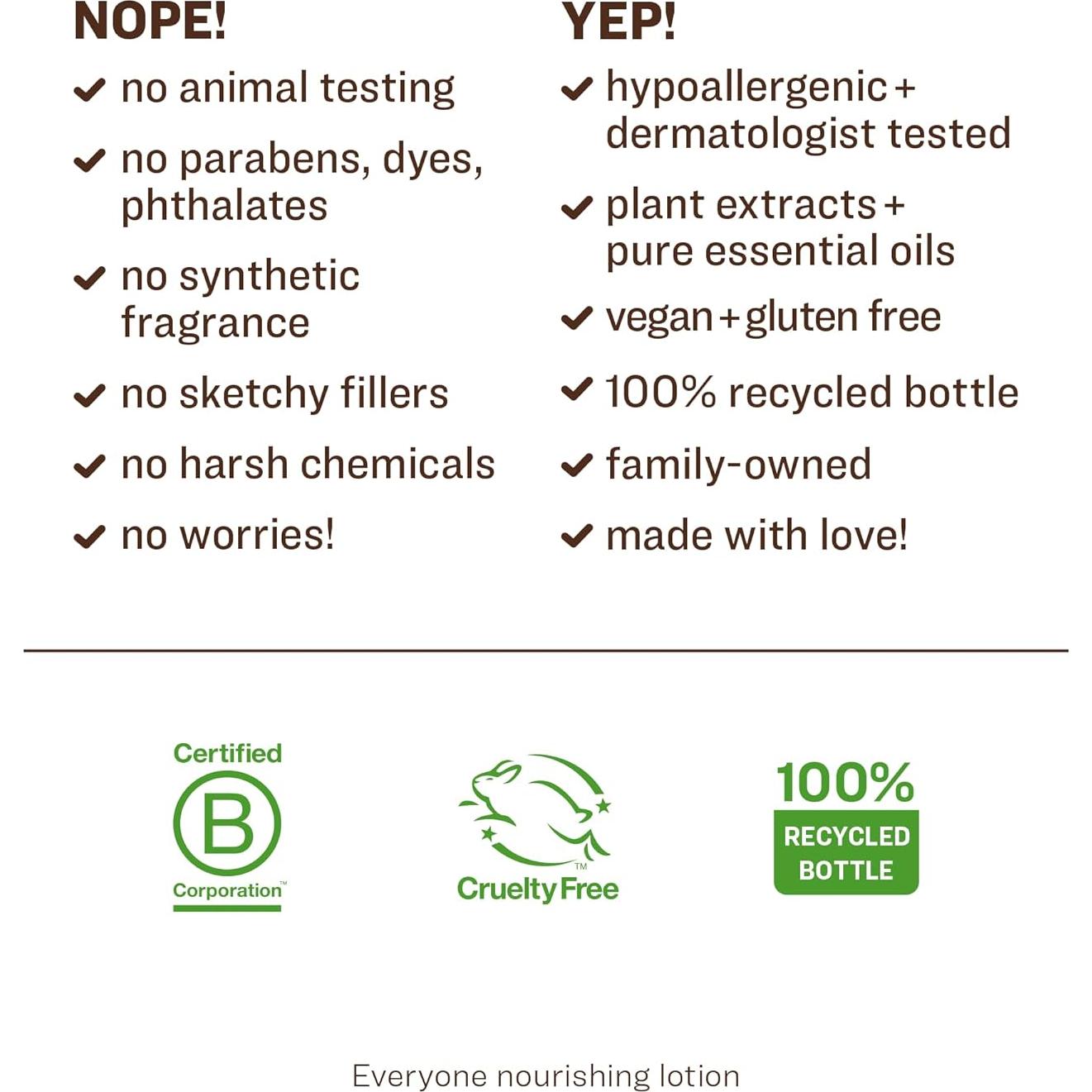 Loción Hidratante Everyone 2x32oz Lavanda y Aloe EWG