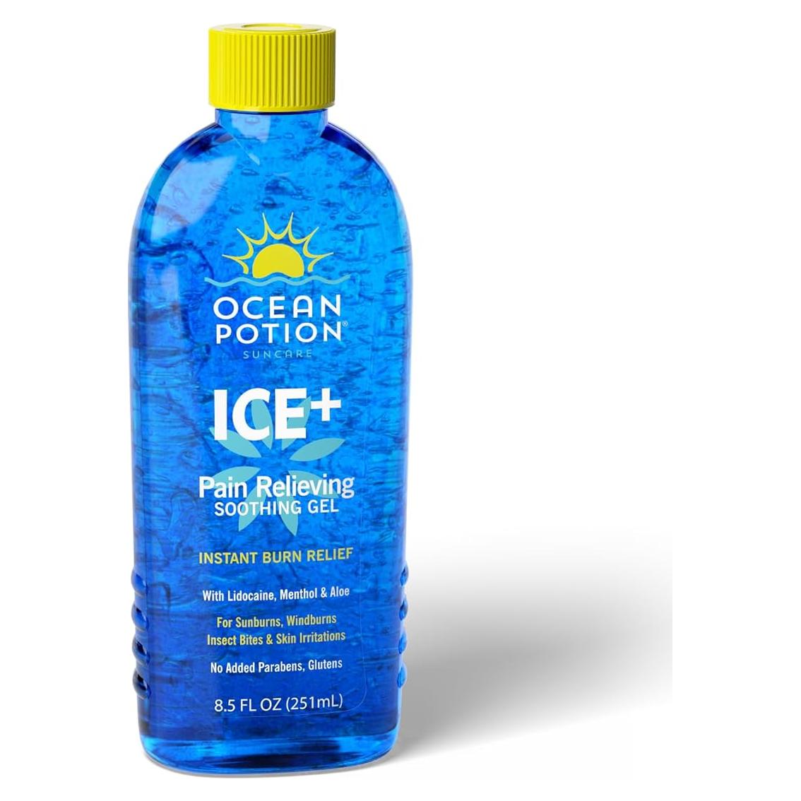 Gel Alivio Quemaduras Ocean Potion 240ml con Lidocaína