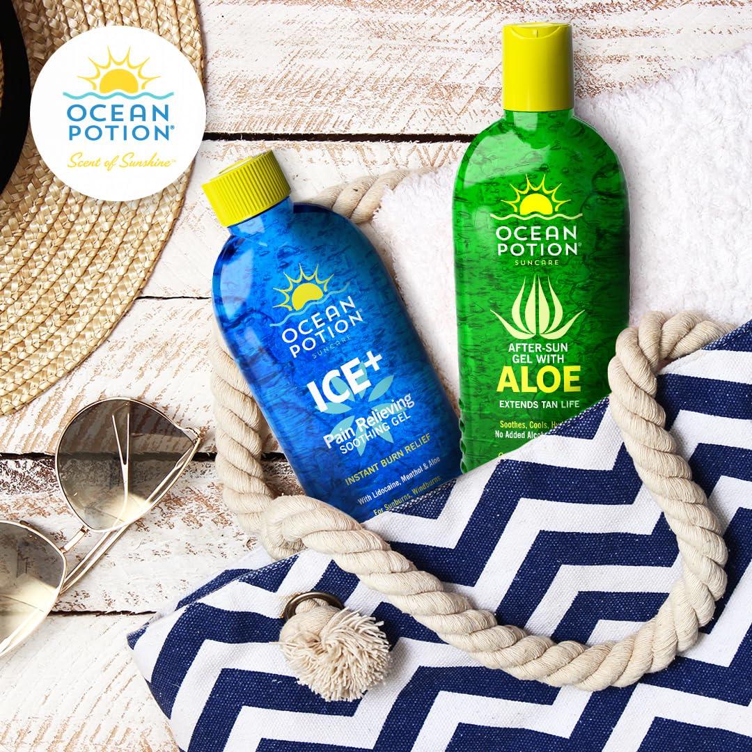 Gel Alivio Quemaduras Ocean Potion 240ml con Lidocaína