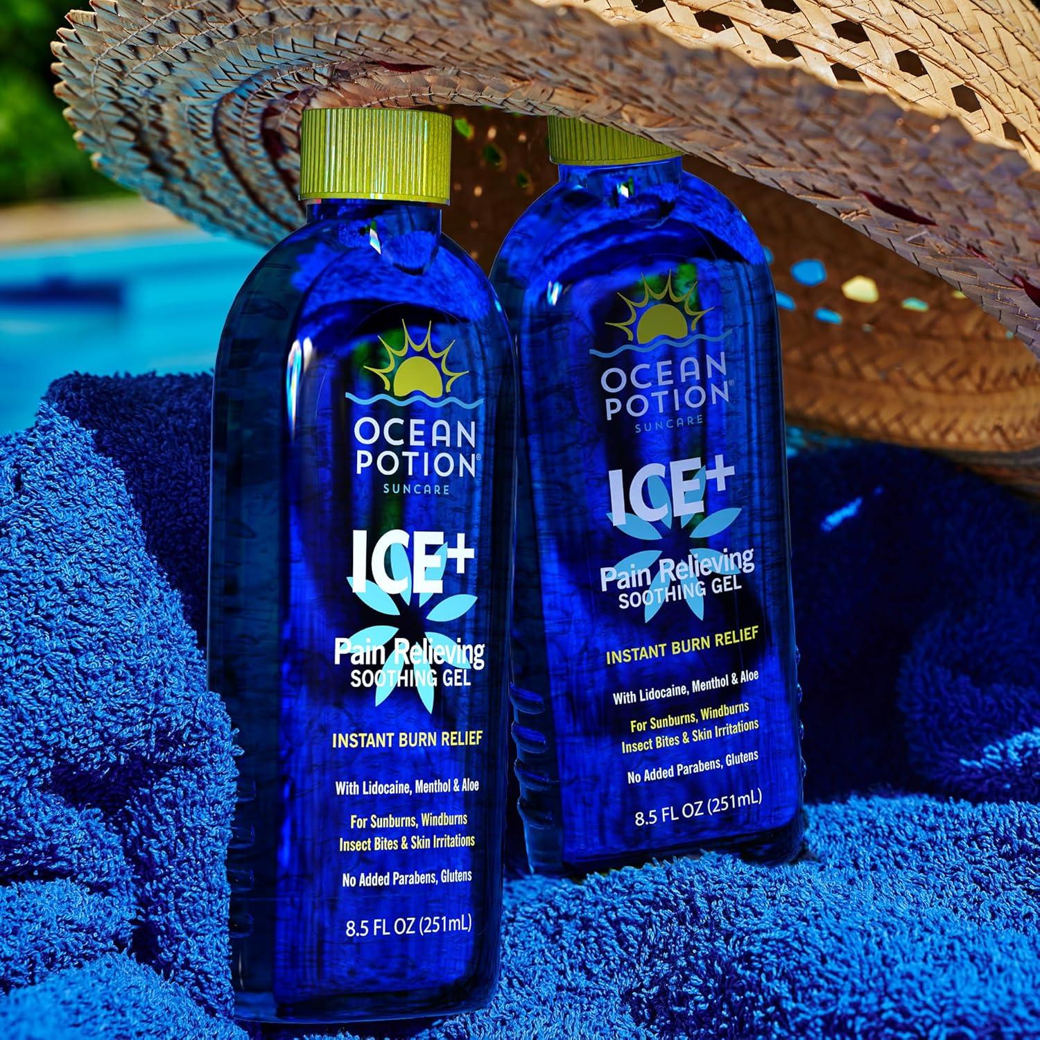 Gel Alivio Quemaduras Ocean Potion 240ml con Lidocaína