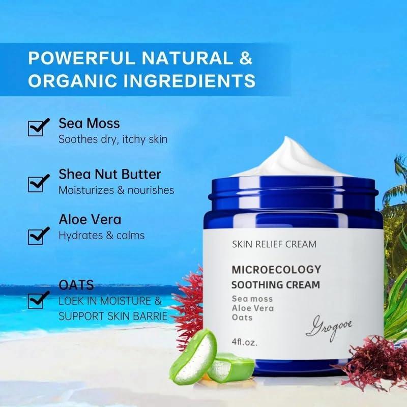 Crema Calmante para Eccema Crogooe 140g - Natural con Aloe Vera