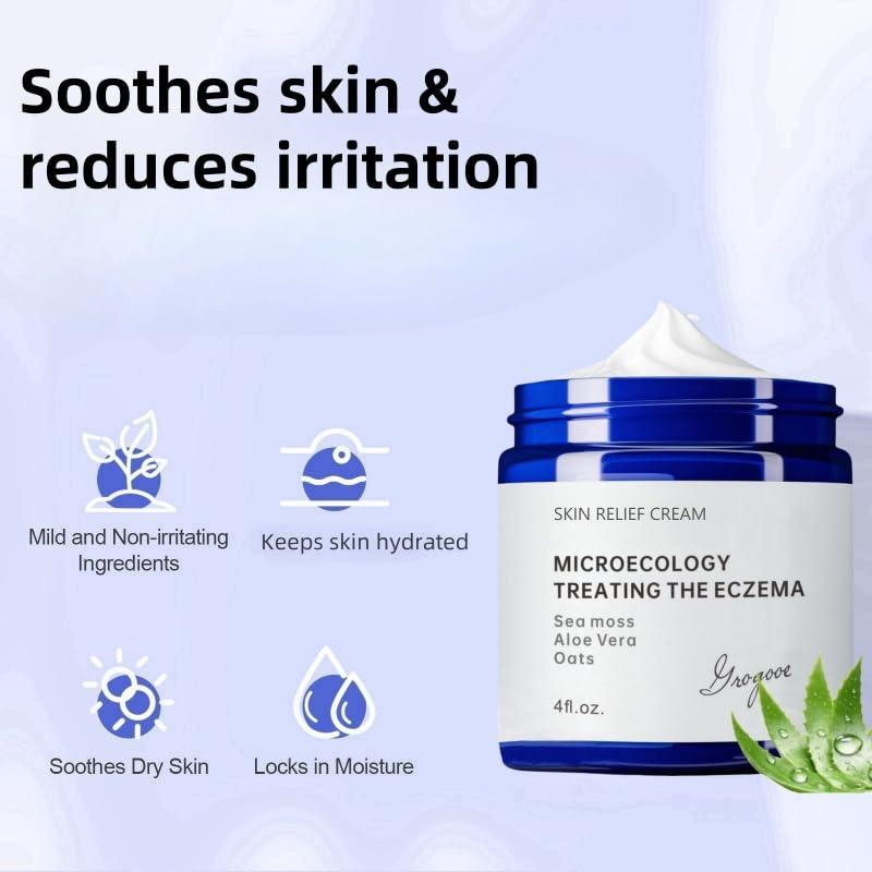 Crema Calmante para Eccema Crogooe 140g - Natural con Aloe Vera