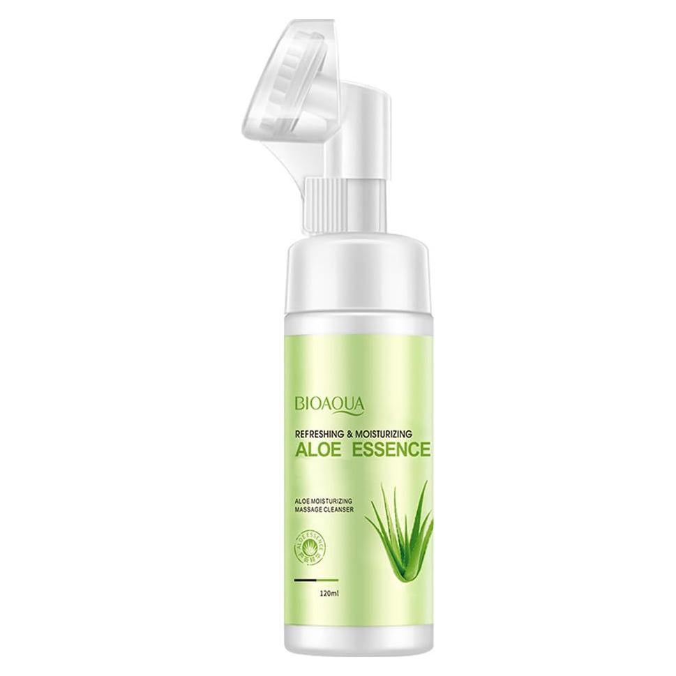 Limpiador Facial Espuma BIOAQUA Aloe Vera 120ml Hidratante