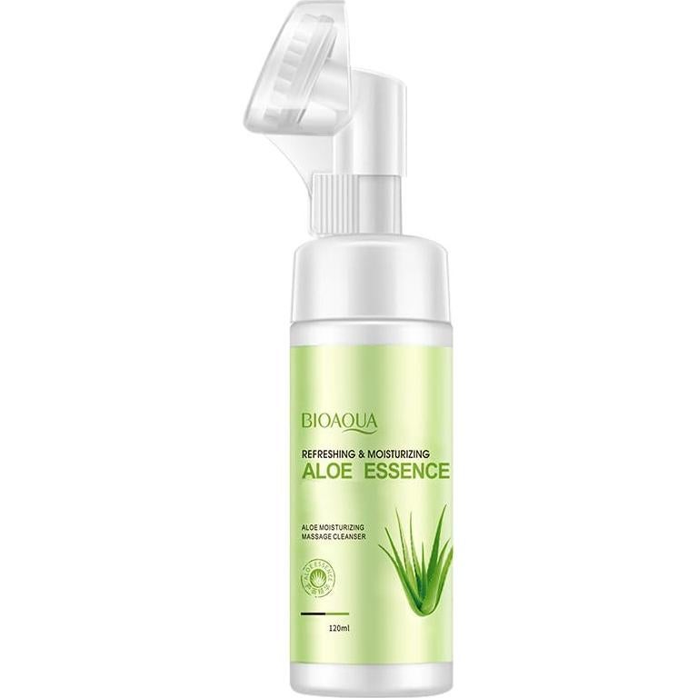 Limpiador Facial Espuma BIOAQUA Aloe Vera 120ml Hidratante