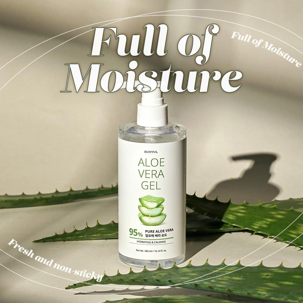 Gel Calmante de Aloe Vera EUNYUL 95% 300ml Cuidado Piel
