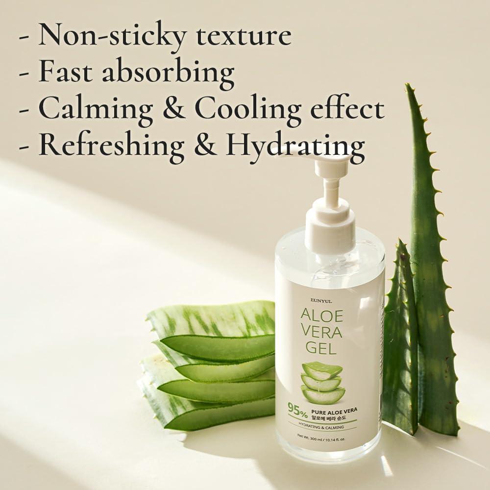 Gel Calmante de Aloe Vera EUNYUL 95% 300ml Cuidado Piel