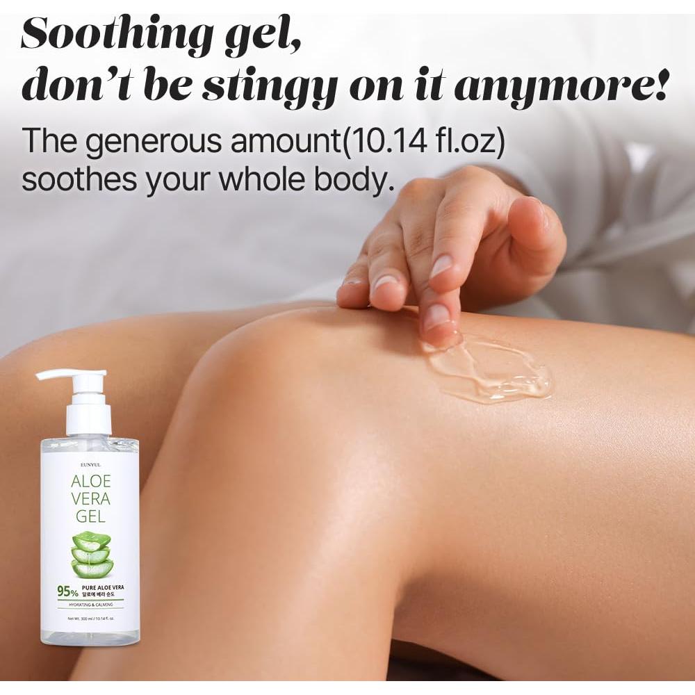 Gel Calmante de Aloe Vera EUNYUL 95% 300ml Cuidado Piel