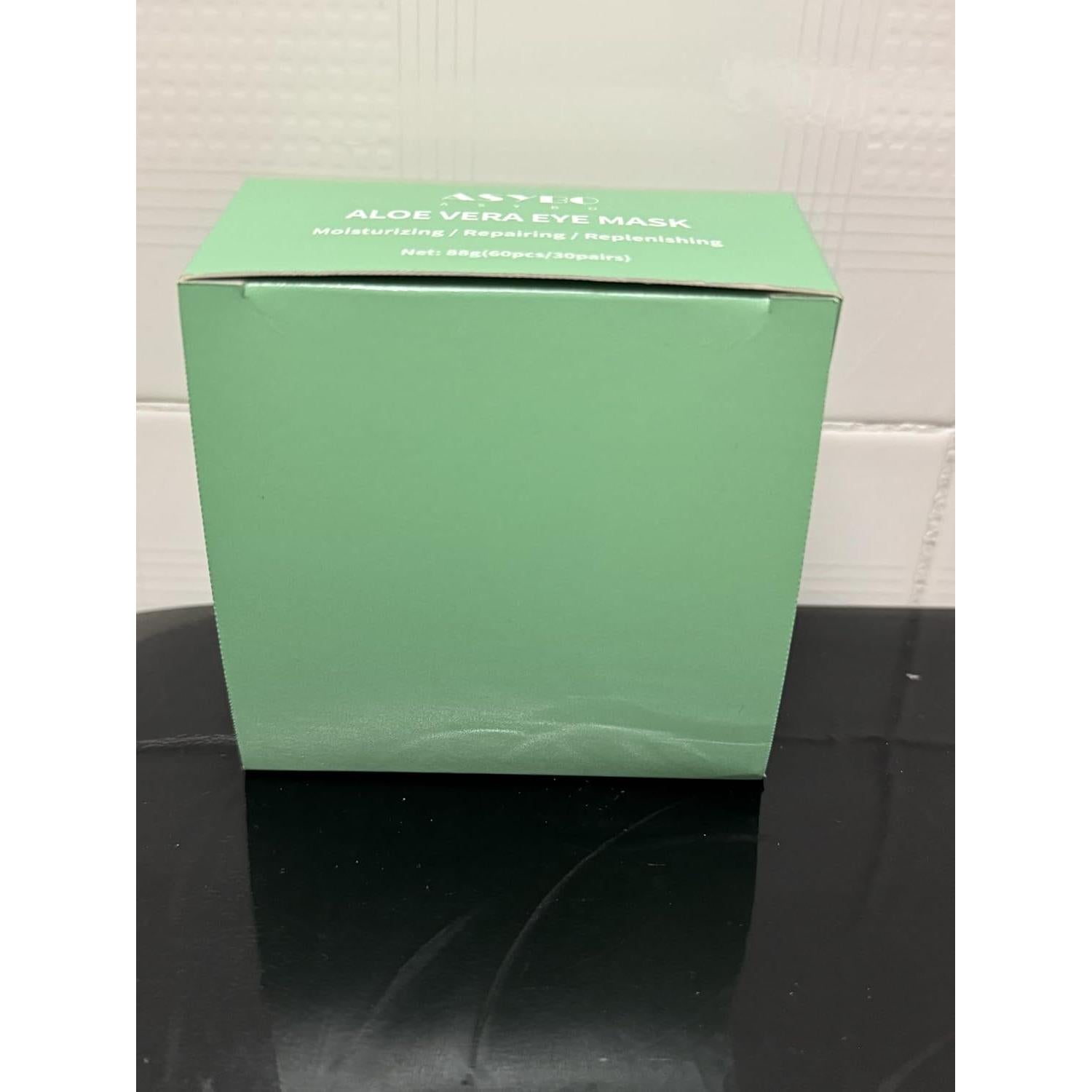 Mascarilla de Ojos de Aloe Vera - 60 Piezas Hidratantes