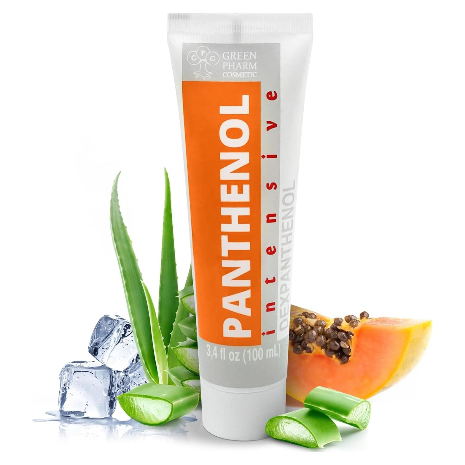 Crema Hidratante Pantenol 9% GPC 100 ml - Aloe Vera y Ácido Hialurónico