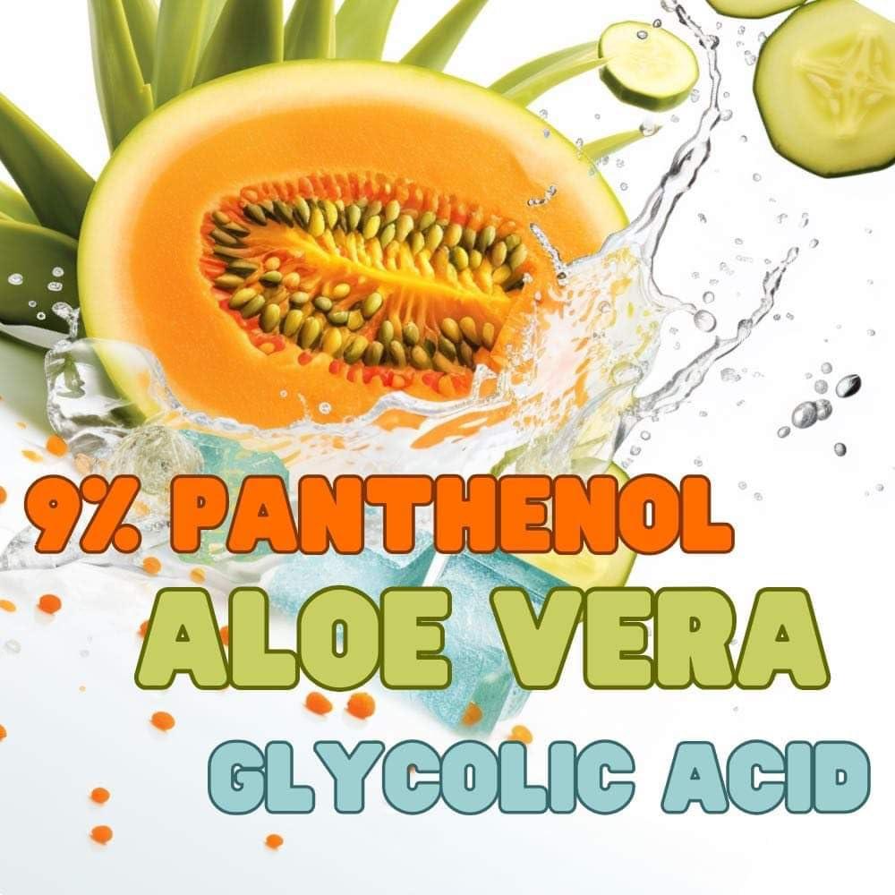 Crema Hidratante Pantenol 9% GPC 100 ml - Aloe Vera y Ácido Hialurónico