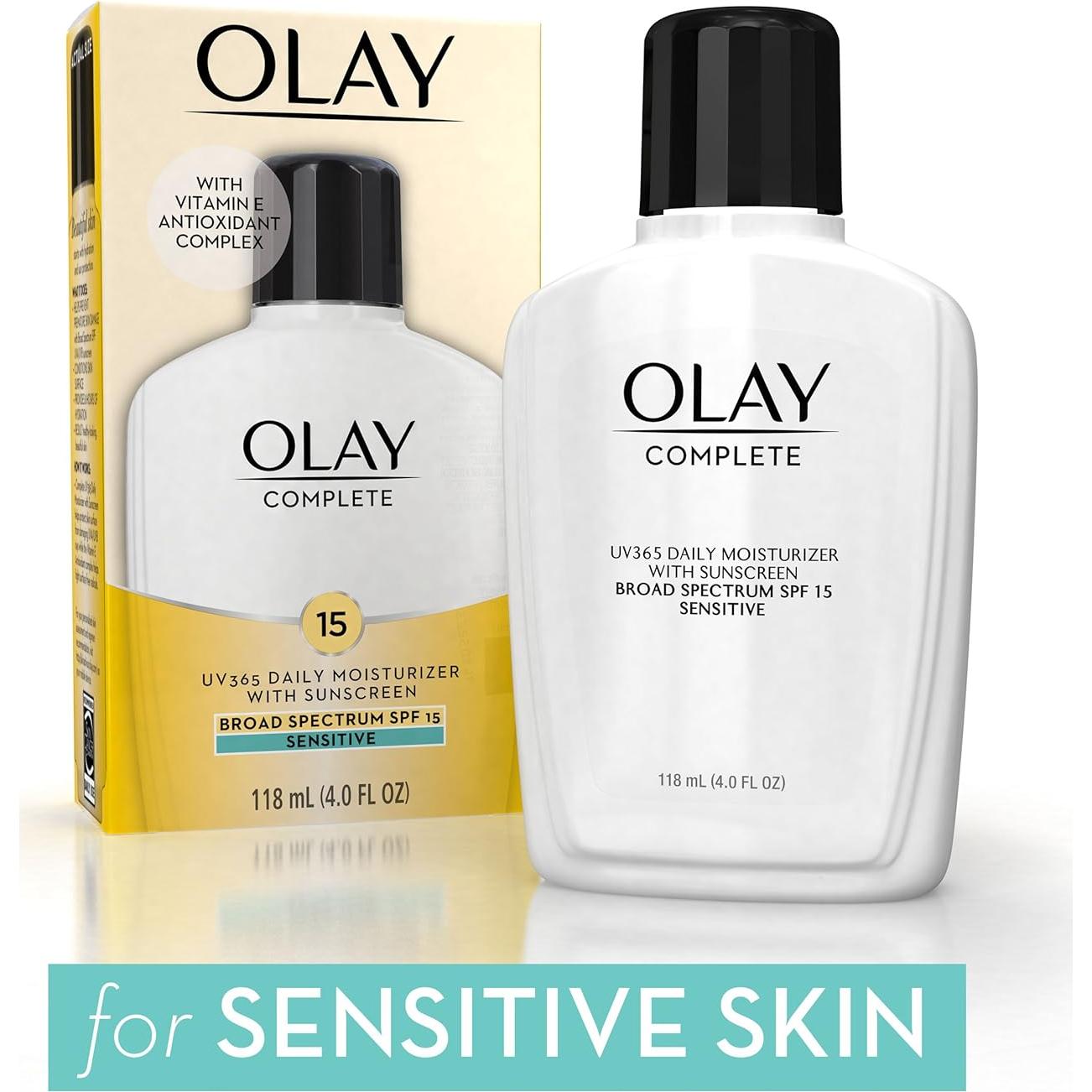 Hidratante Facial Olay Completo SPF 15 Piel Sensible 118 ml
