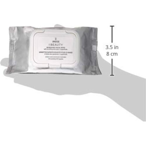 Toallitas Faciales Refrescantes IMAGE Skincare con Pepino y Aloe Vera - 30 Unidades