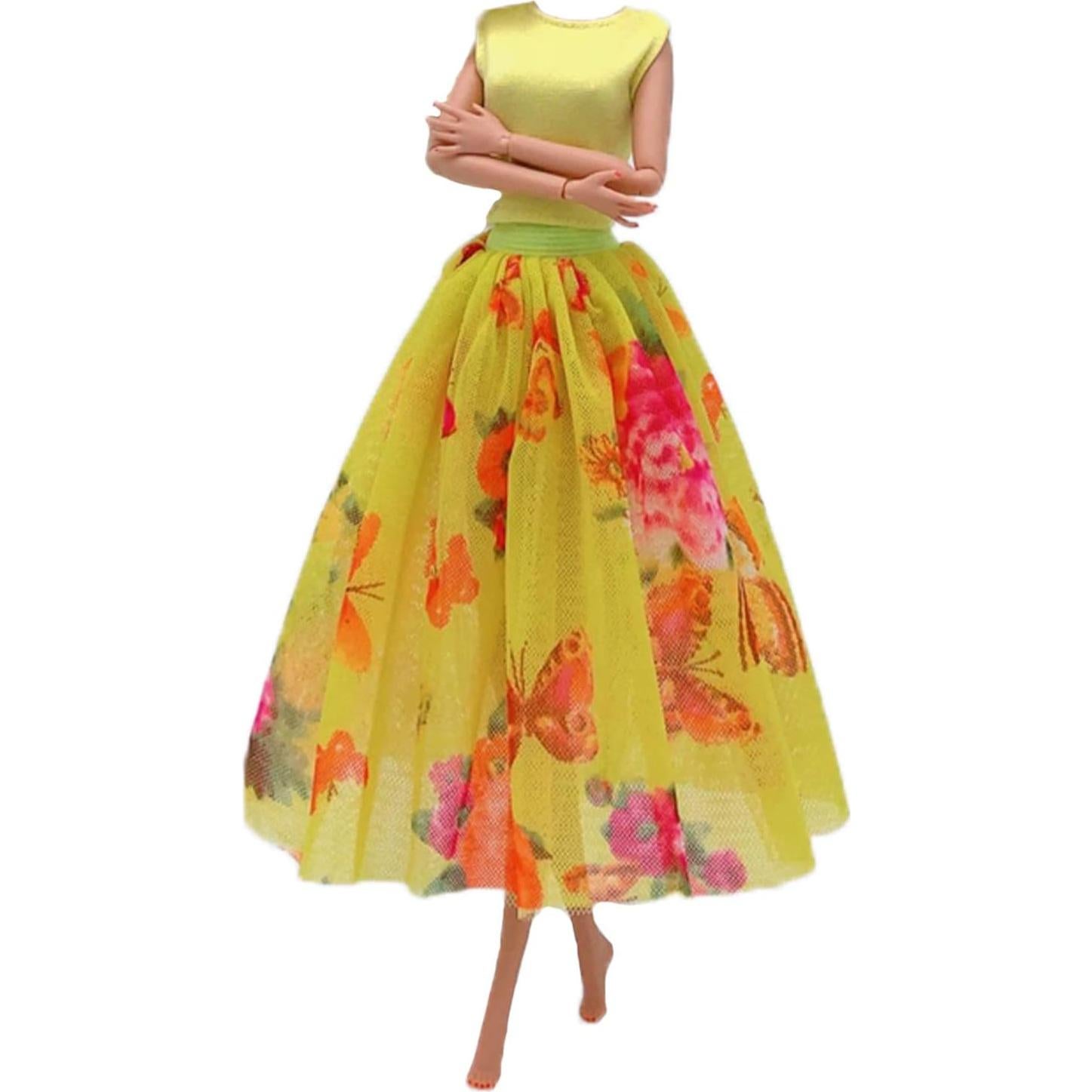 Ropa de Muñeca Apatsuki 5 Conjuntos + 12 Zapatos Aleatorios