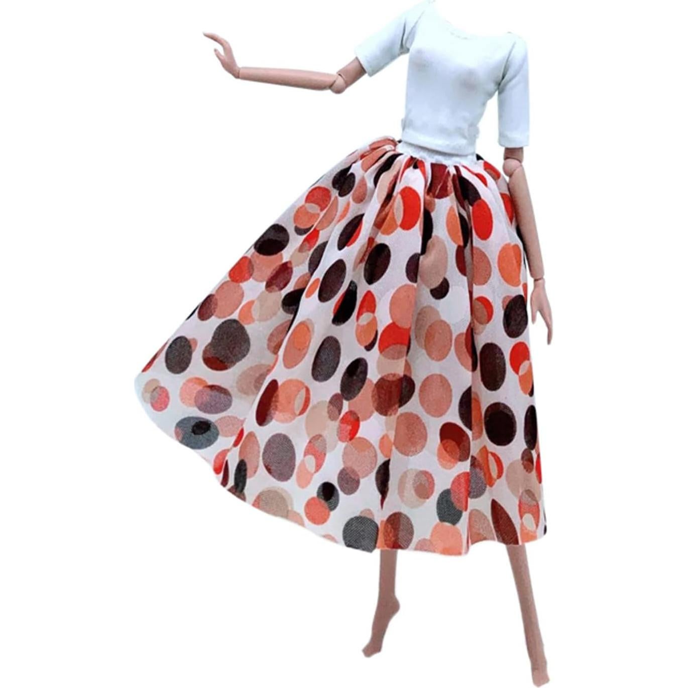 Ropa de Muñeca Apatsuki 5 Conjuntos + 12 Zapatos Aleatorios