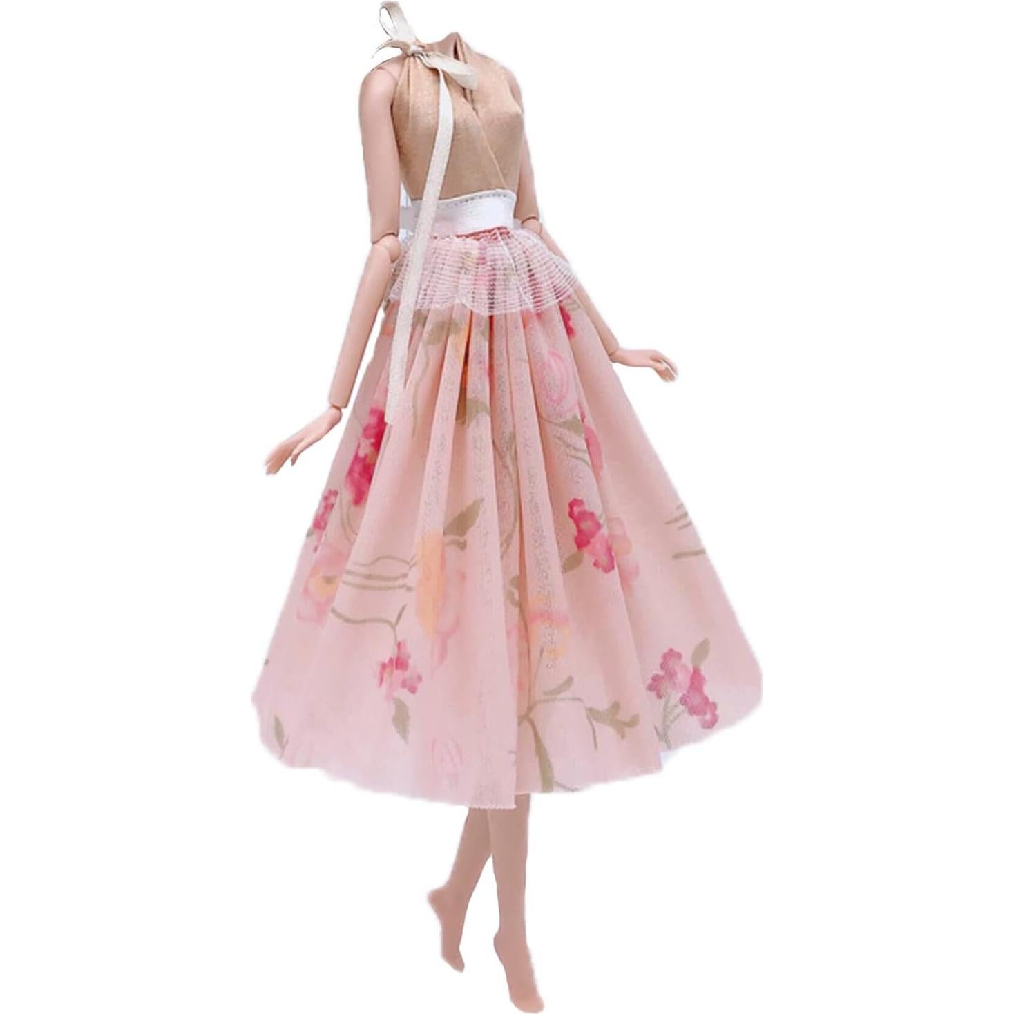 Ropa de Muñeca Apatsuki 5 Conjuntos + 12 Zapatos Aleatorios