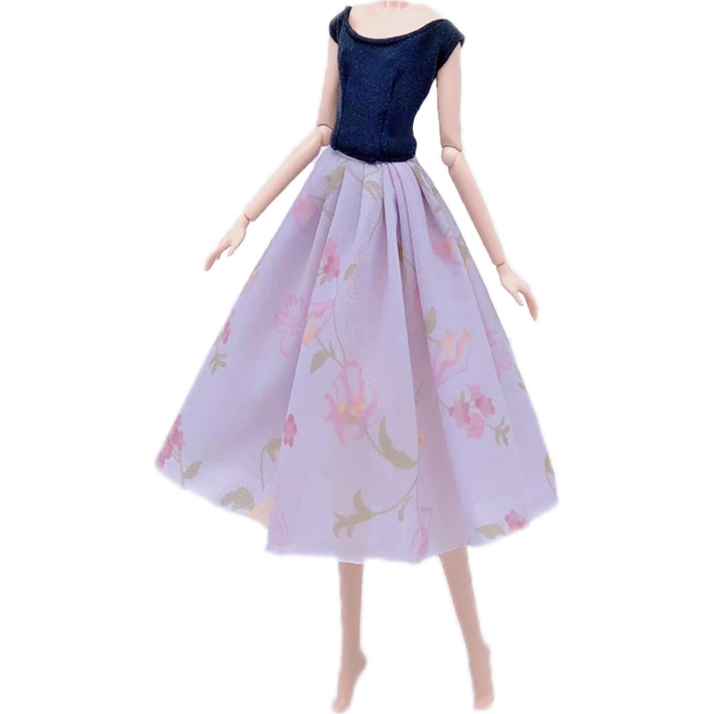 Ropa de Muñeca Apatsuki 5 Conjuntos + 12 Zapatos Aleatorios