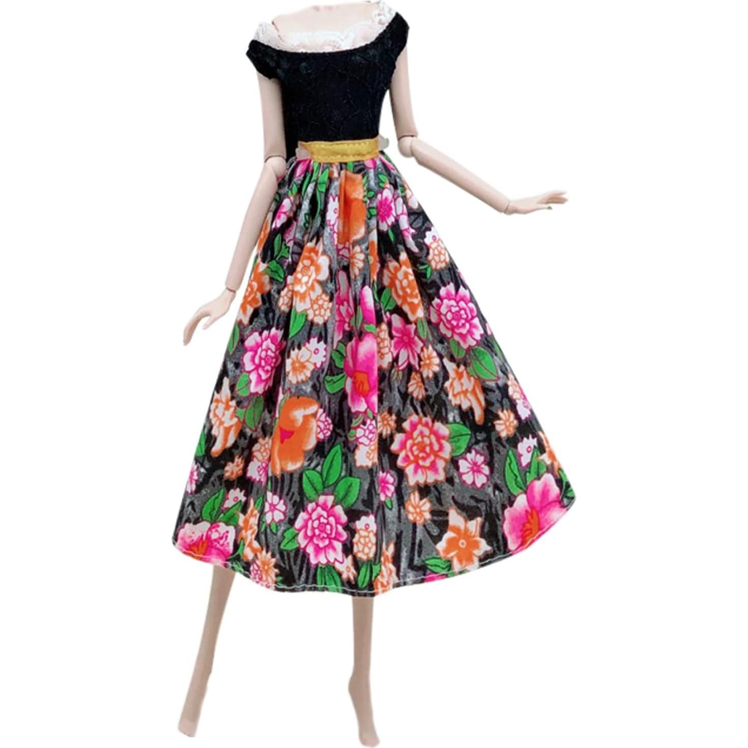 Ropa de Muñeca Apatsuki 5 Conjuntos + 12 Zapatos Aleatorios