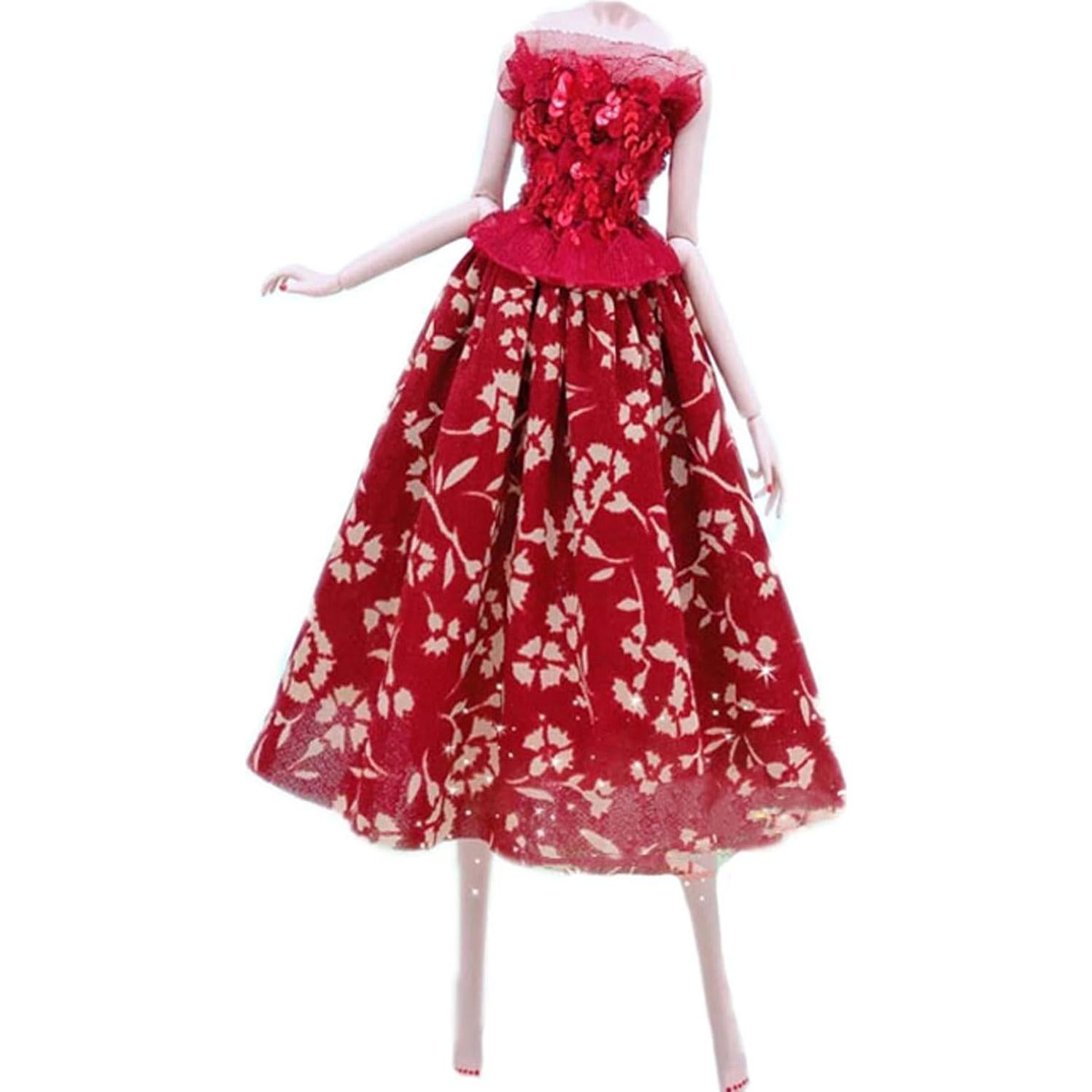 Ropa de Muñeca Apatsuki 5 Conjuntos + 12 Zapatos Aleatorios