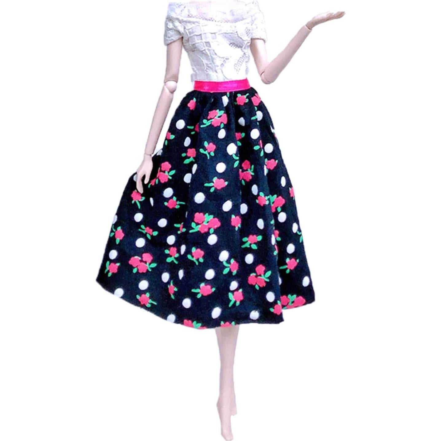 Ropa de Muñeca Apatsuki 5 Conjuntos + 12 Zapatos Aleatorios