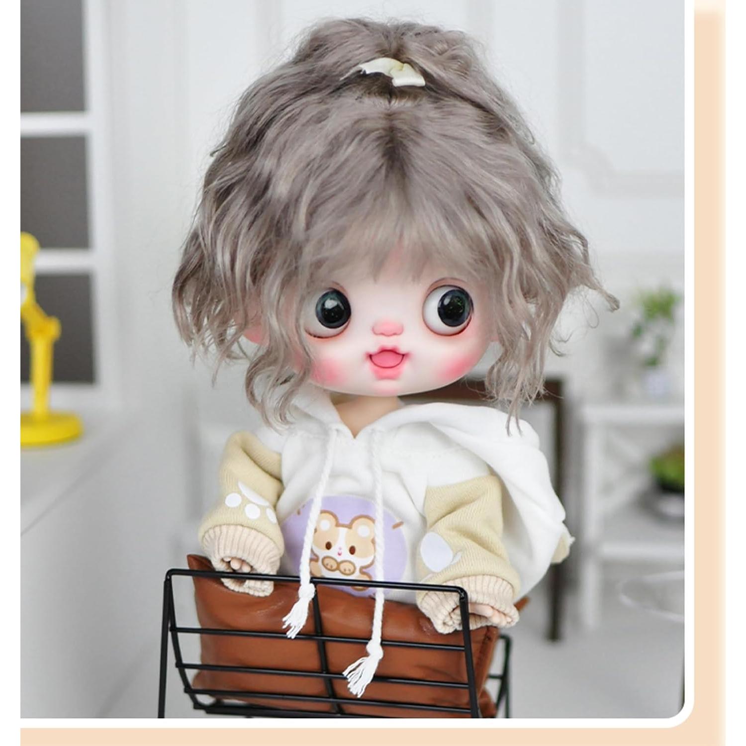 Conjunto Ropa para Muñecas YMY ob22 Beige 1/6 Estilo Animal