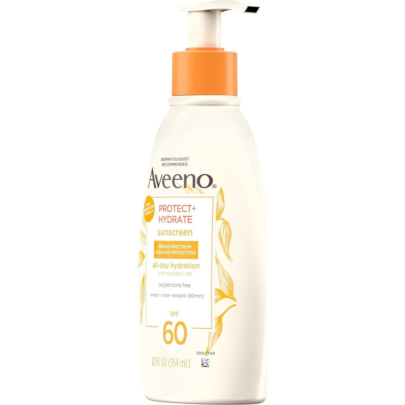Aveeno Proteger + Hidratar Loción Corporal SPF 60 354 ml