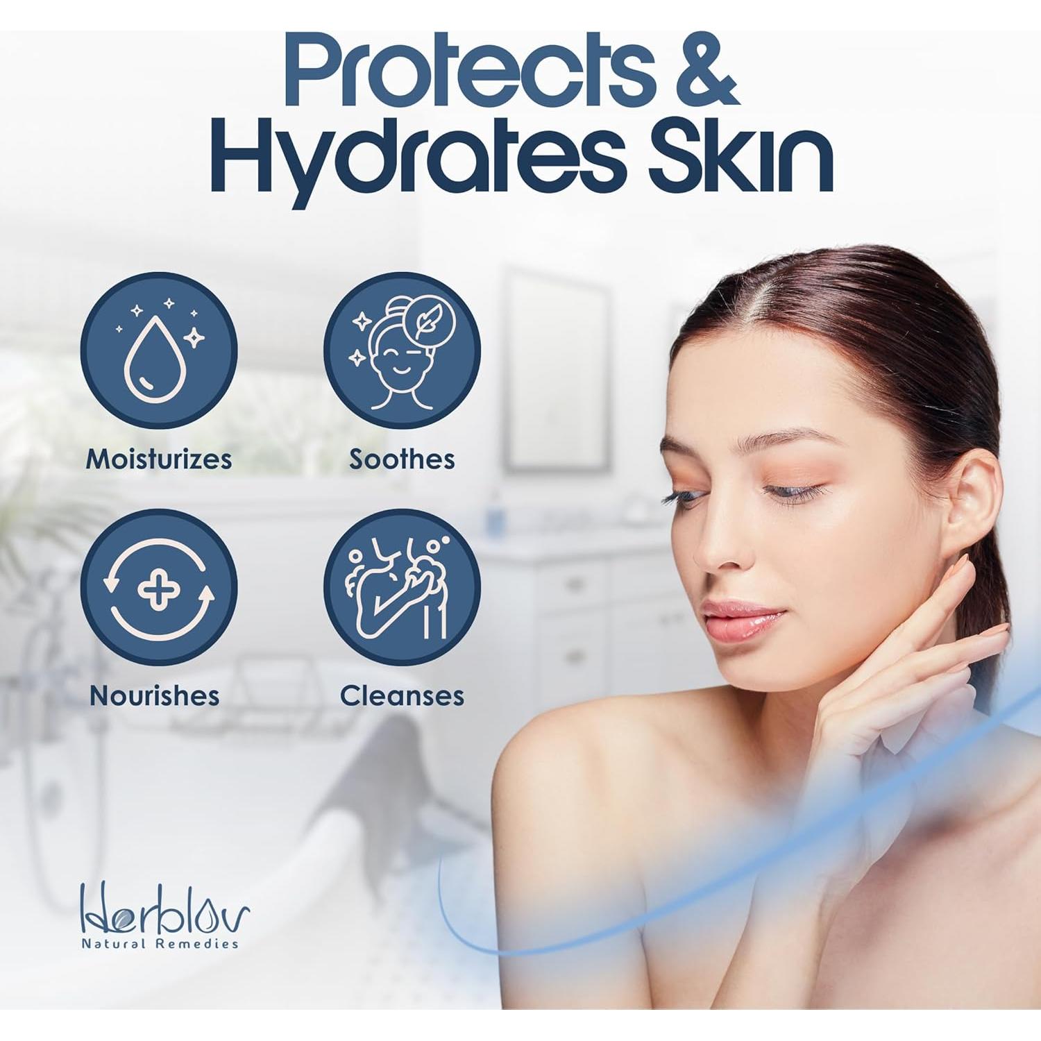 Jabón Natural para Eczema Herblov - Alivio Piel Seca 160g