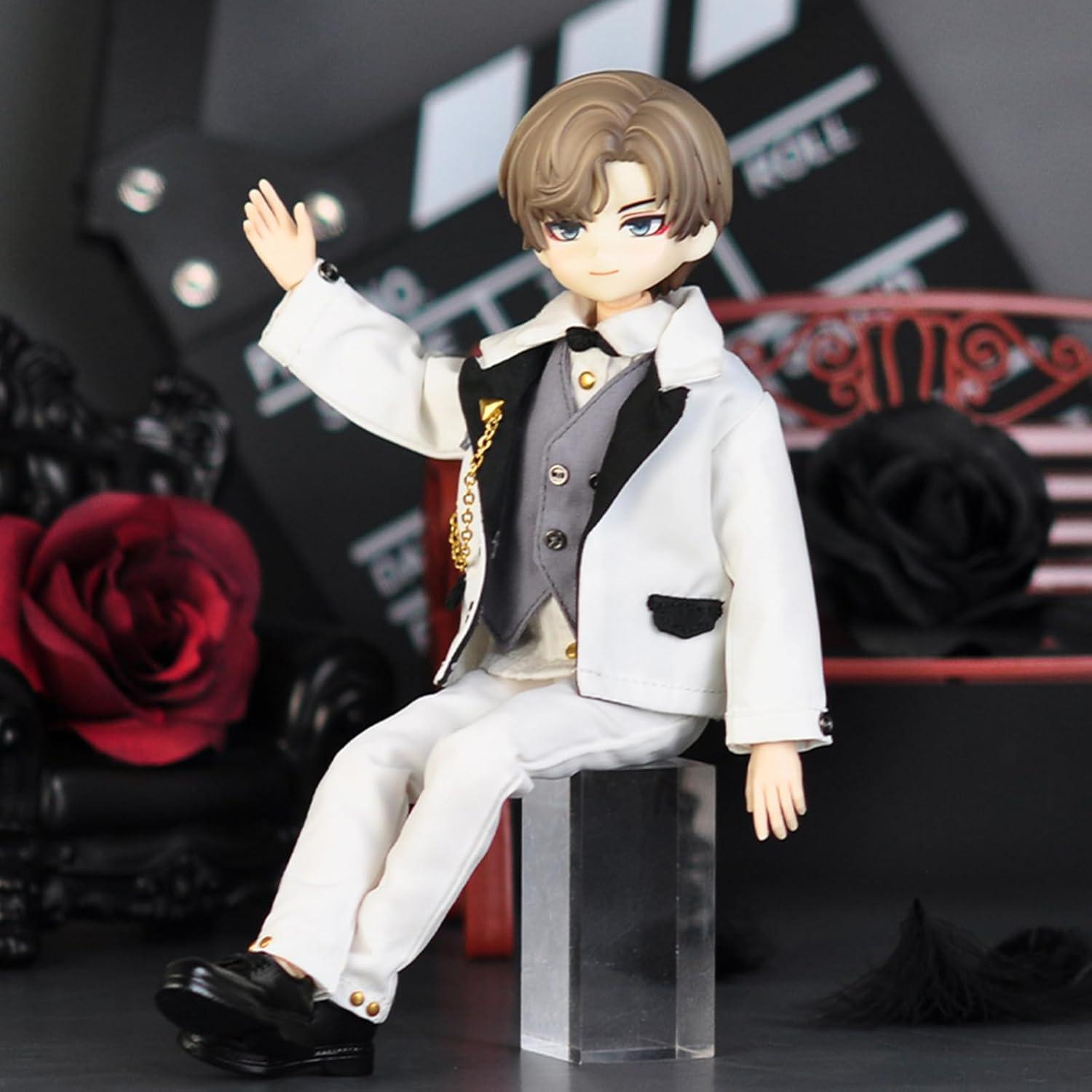 Conjunto Ropa para Muñecas YMY OB22 OB24 Blanco