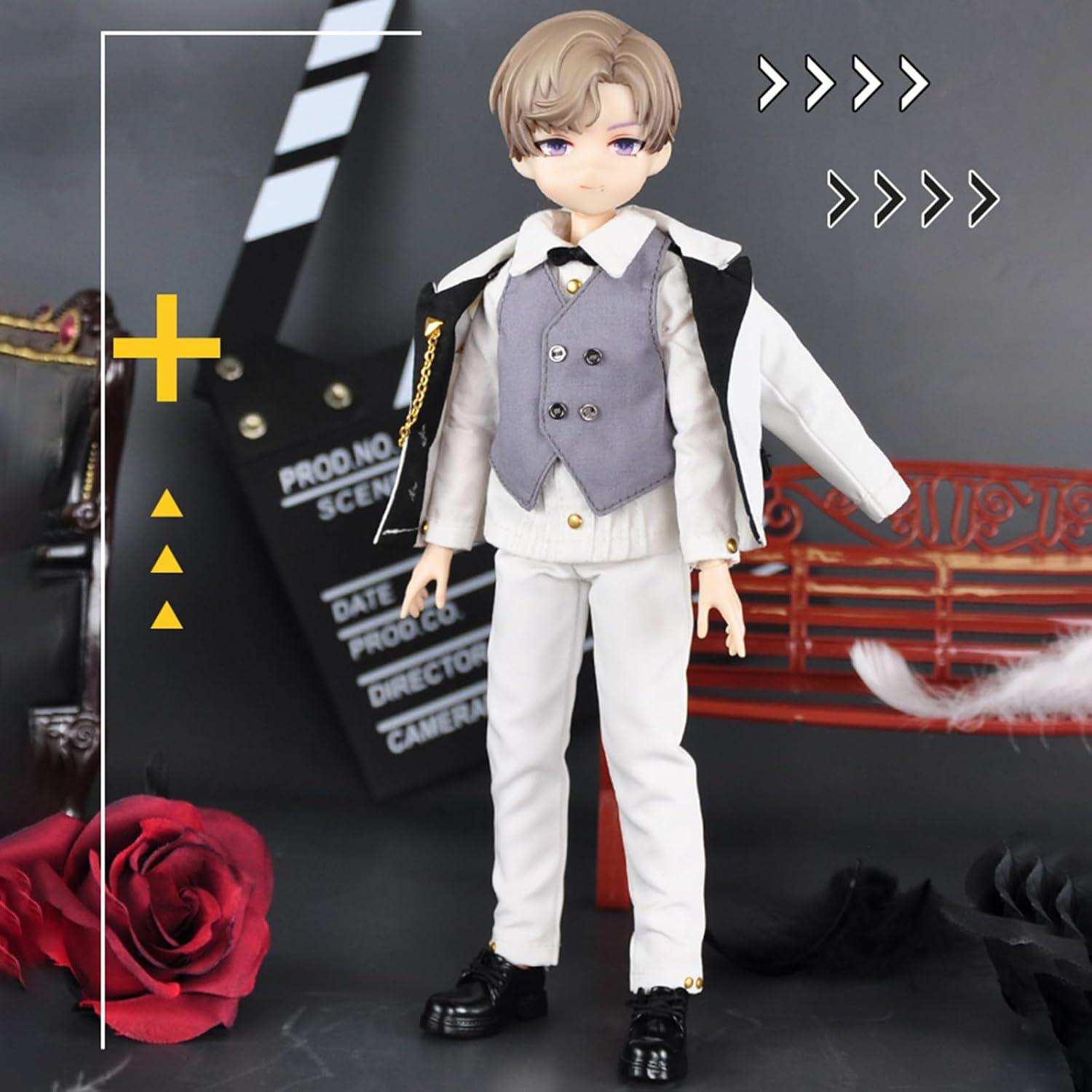 Conjunto Ropa para Muñecas YMY OB22 OB24 Blanco