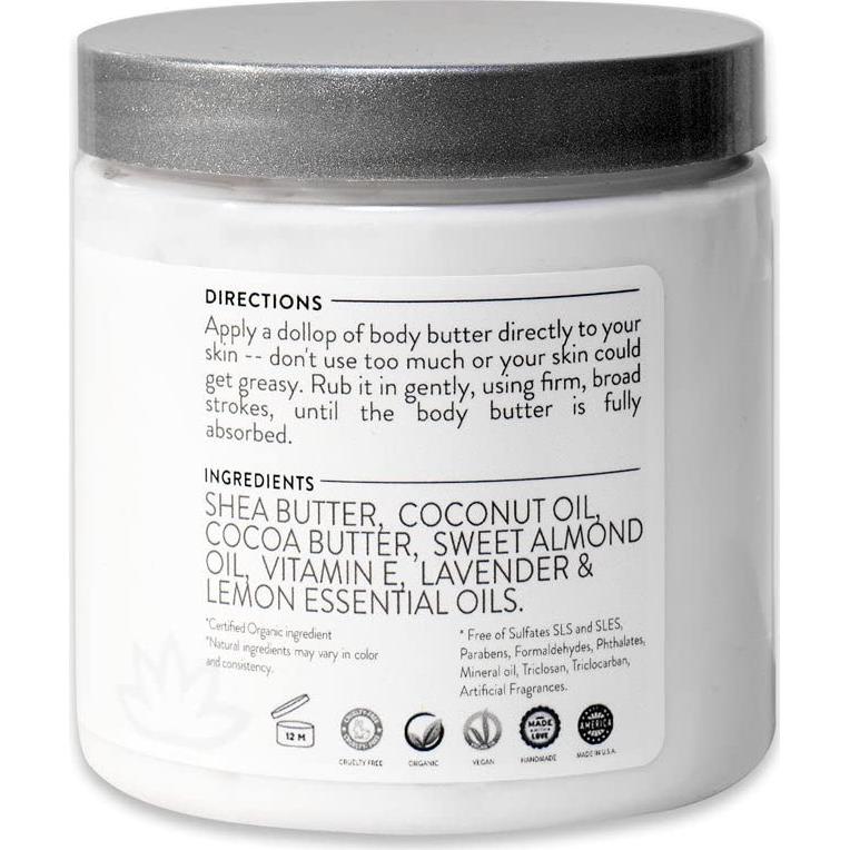 Manteca Corporal Orgánica Glimmer Goddess - Menta Marroquí 226g