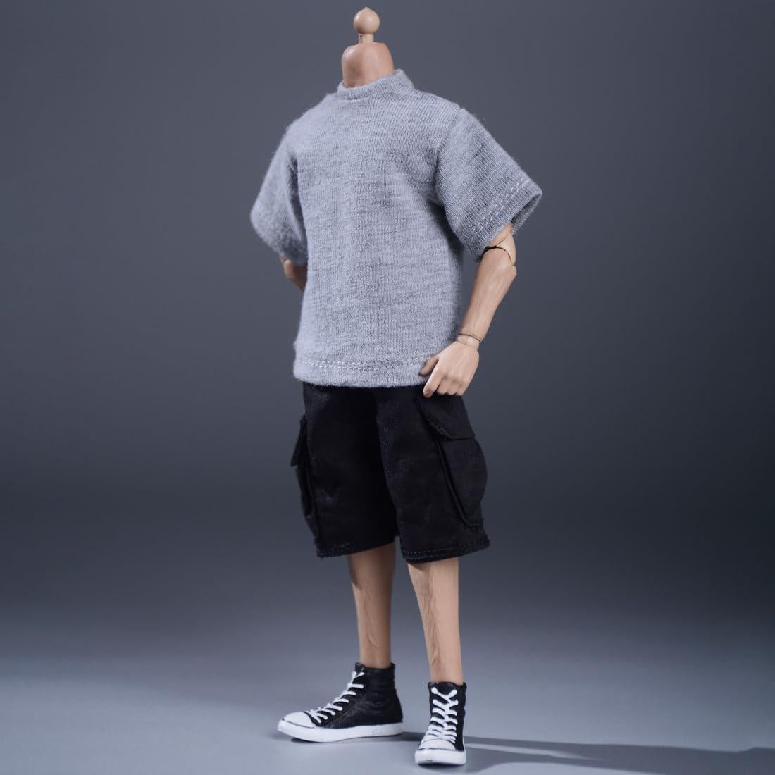 Pantalones Overoles Meetoget 1/12 para Figura Masculina