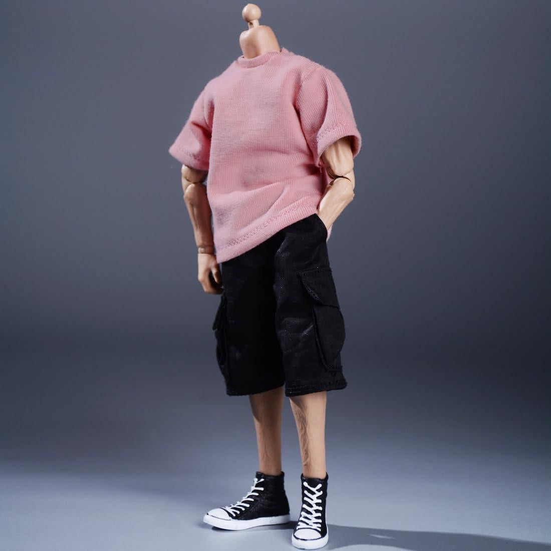 Pantalones Overoles Meetoget 1/12 para Figura Masculina